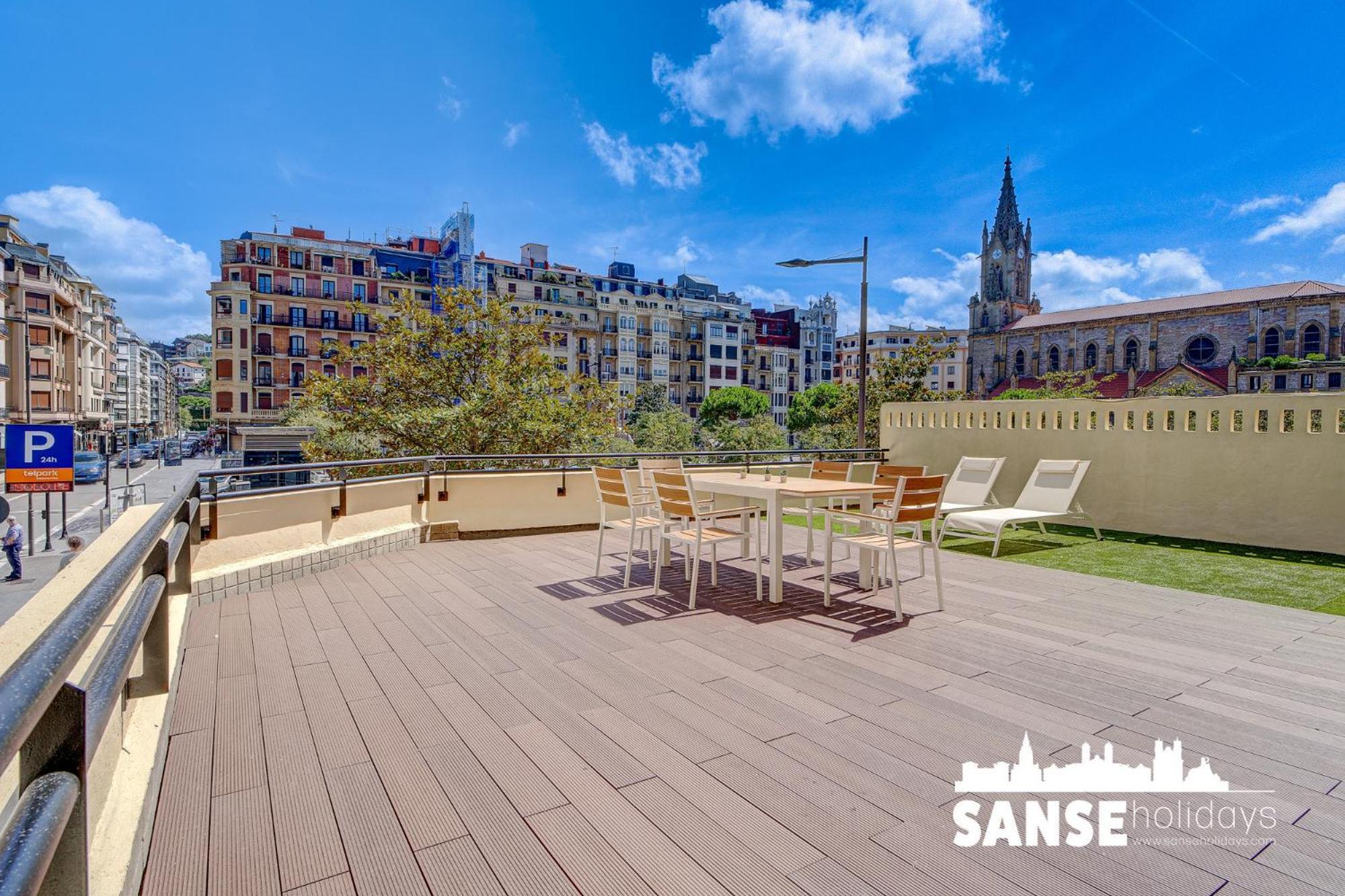 Apartamentos Gran Via By Sanse Holidays San Sebastián Exterior foto